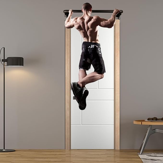 Pull-Up Bars.Door pull-up bar . Diameter 1.3 inches.Reinforced 520LBS upper