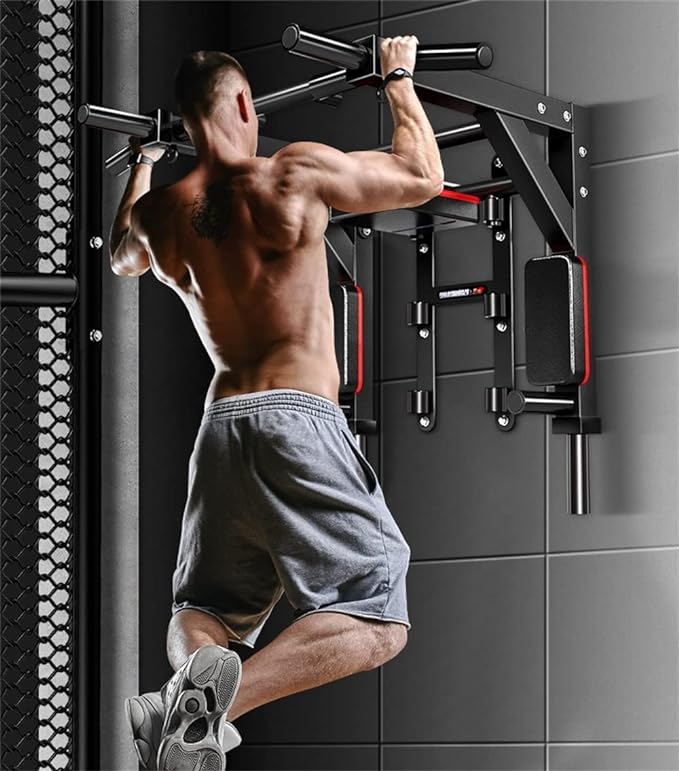 Multifunctional Wall Mounted Pull Up Bar/Chin Up bar 800LBS