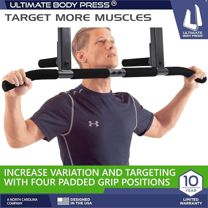 Joist Mount Pull Up Bar by Ultimate Body Press