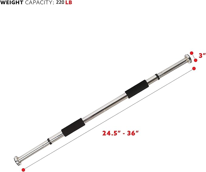 Sunny Health & Fitness Doorway Chin Up Pull