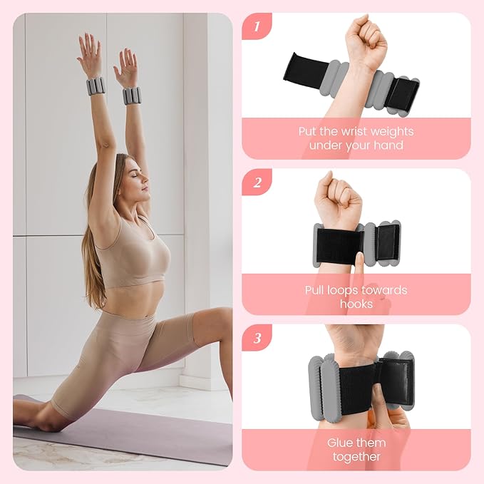Ankle Weights Set of 2 (1lb Each)