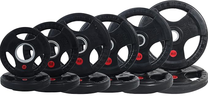 Signature Fitness Olympic Cast Iron Plate for Strength