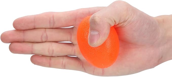 Sonew 5pcs Silicone Grip Ball Egg-Shaped Wrist Exercise