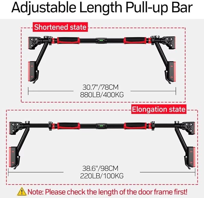 Pull Up Bar - Two-way Support Strength Training 880 LBS