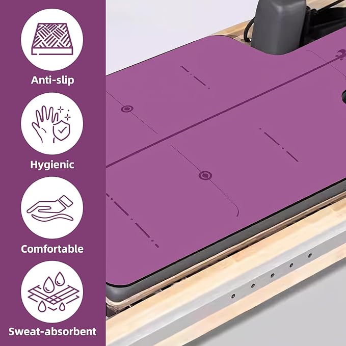 Pilates Reformer Mat towel Pilates Bed Non-Slip Mat