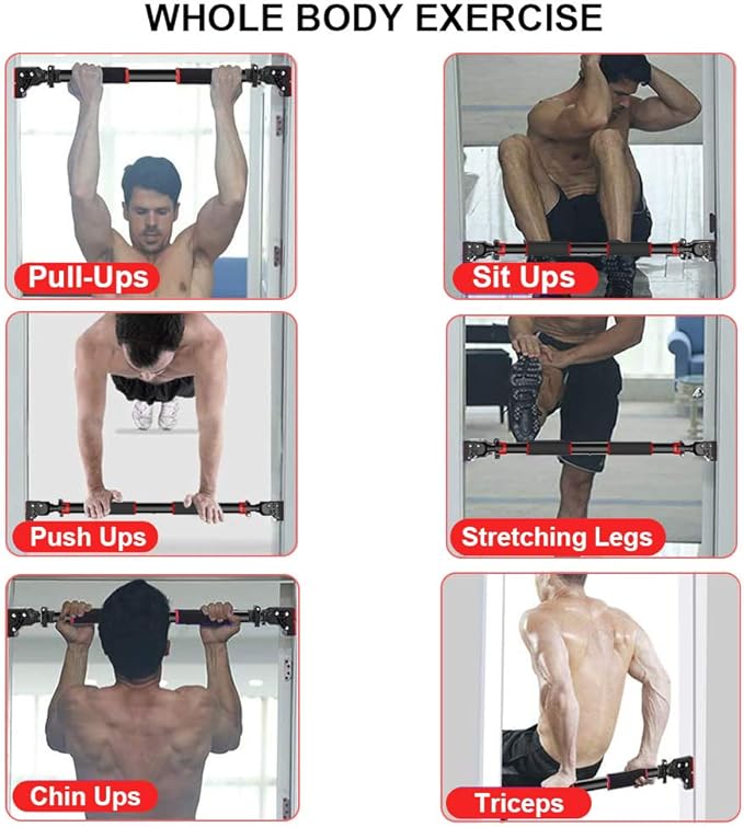 Pull Up Bar for Doorway 440 LBS