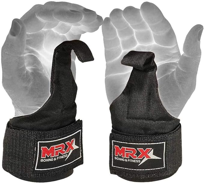 MRX Power Weight Lifting Straps Wrist Support Heavyduty