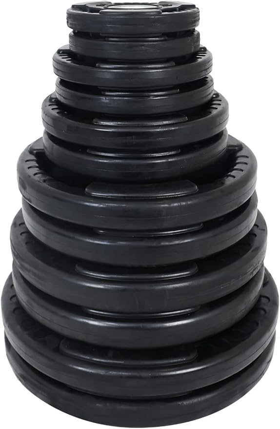 Signature Fitness Olympic Cast Iron Plate for Strength