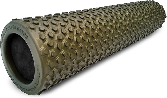 RumbleRoller Original Textured Foam Roller - Deep Tissue 22" Gator