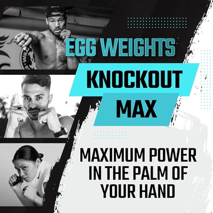 Egg Weights Knockout Max 5.0 lbs Set Bismuth 2 Eggs, 2.5 lbs