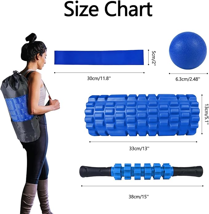 5 in 1 Foam Roller Set for Deep