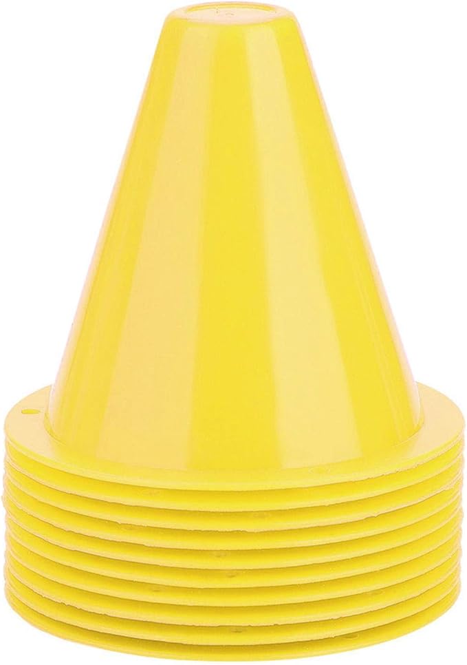 OUKENS Soccer Training Cone 10pcs Soccer
