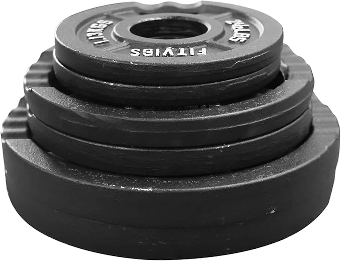 Signature Fitness Olympic Cast Iron Plate for Strength