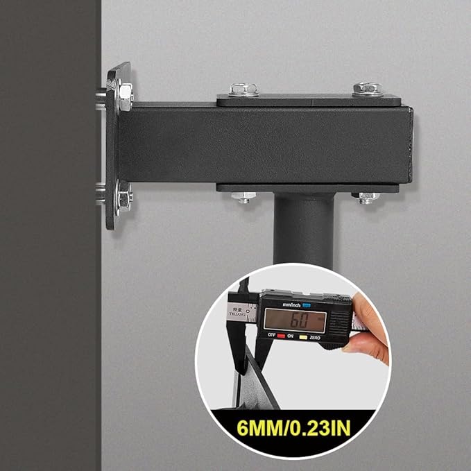 Doorway Pull up Bar Heavy Duty Wall Mount Chin Up Bars, Joist/Beam Pull Up Bar With Wood Mount and Wall Mount Screws