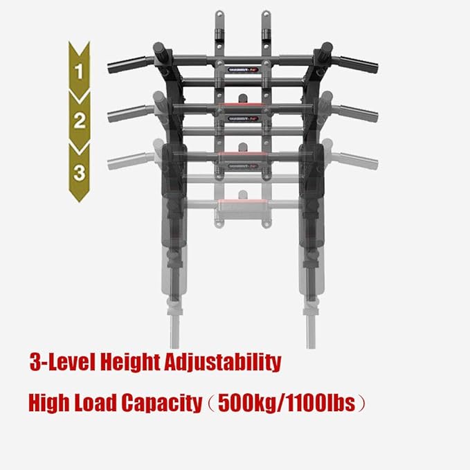 Multifunctional Wall Mounted Pull Up Bar/Chin Up bar 800LBS