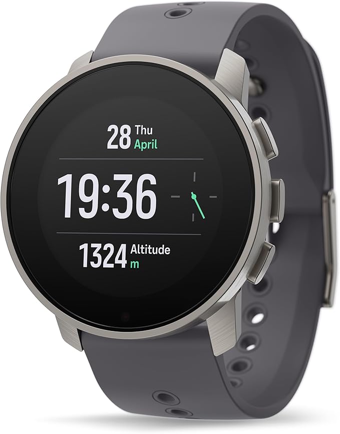 SUUNTO 9 Peak Pro GPS Sports Watch, Up to 30 Days Long Battery Life, 95+ Multisport Watch w/Training Workout Analysis,Advanced Health & Recovery Support, Wrist Heart-Rate Measurement, Titanium Slate