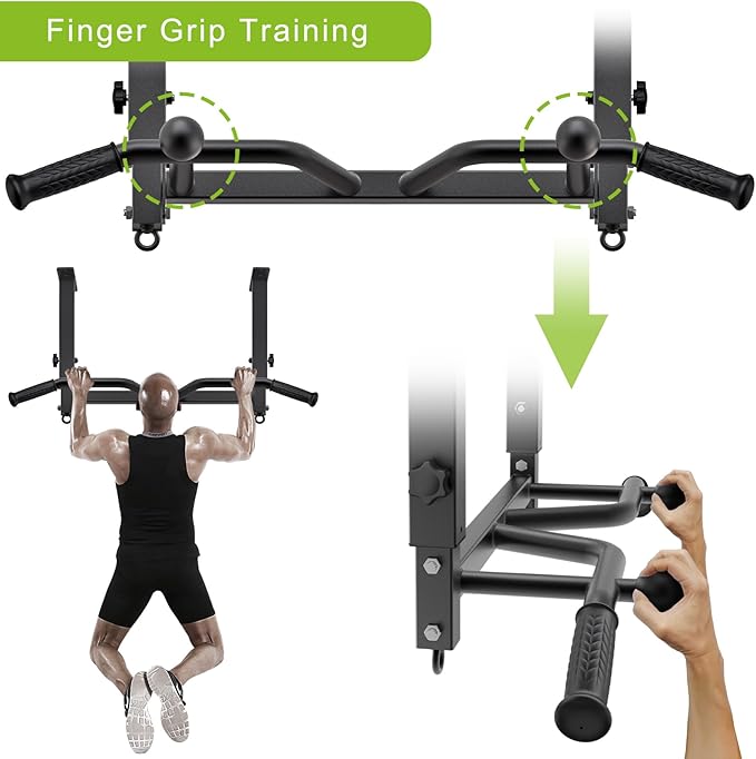 SELEWARE 24" Adjustable Ceiling Mounted Pull Up Bar