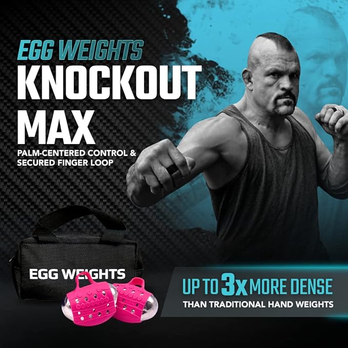 Egg Weights Knockout Max 5.0 lbs Set Bismuth 2 Eggs, 2.5 lbs
