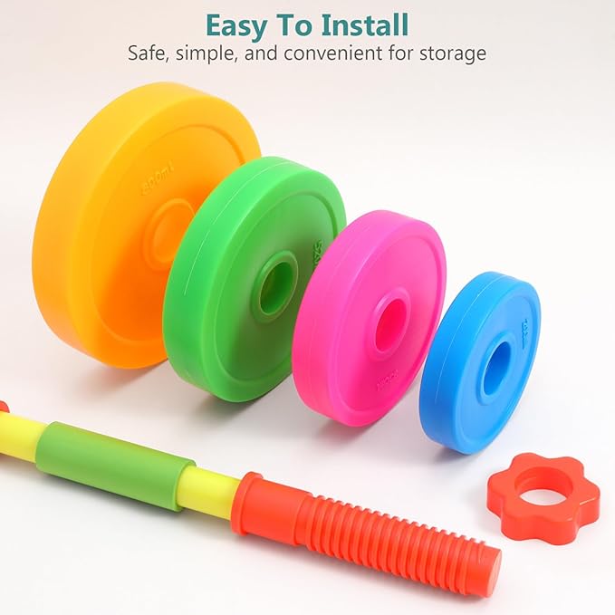 TOYANDONA Kids Weight Set