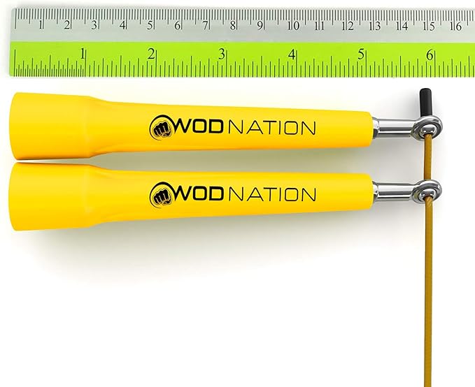 WOD Nation Adjustable Speed Jump Rope For Men
