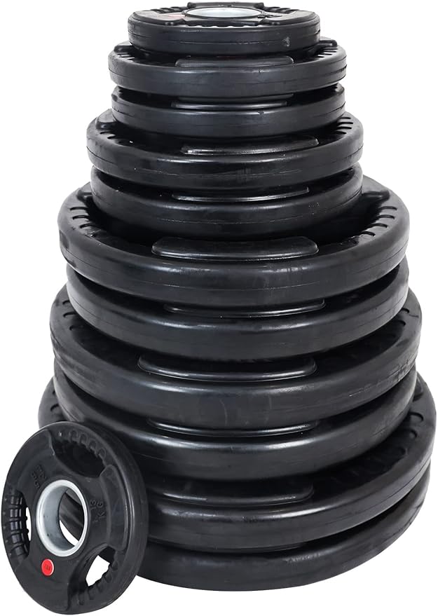 Signature Fitness Olympic Cast Iron Plate for Strength
