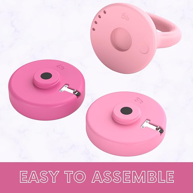 Adjustable Kettlebell - Kettlebell Weights Set for Home Gym
