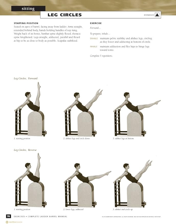 STOTT PILATES Manual - Complete Ladder Barrel