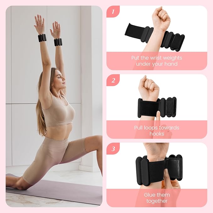 Ankle Weights Set of 2 (1lb Each)