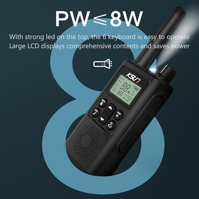 1 Pack Walkie Talkies GZ30 Two-Way Trip(1 Pack)