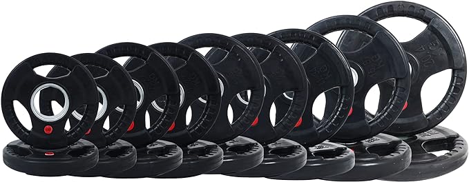Signature Fitness Olympic Cast Iron Plate for Strength