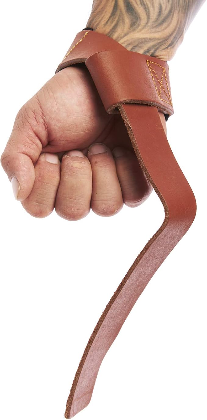 Iron Rebel Padded Leather Lifting Straps for Men & Women | Gym Weightlifting Straps | Comfortable Grips for Deadlifts, Training, Powerlifting, & Bodybuilding