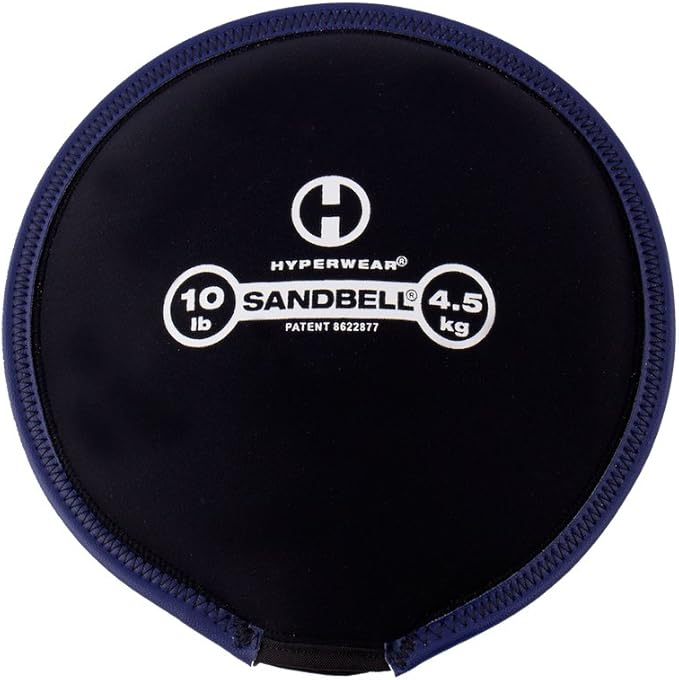 HYPERWEAR SandBell Sandbag Workout Bag Pre-Filled with Clean 2lb -50lb) -50lb)
