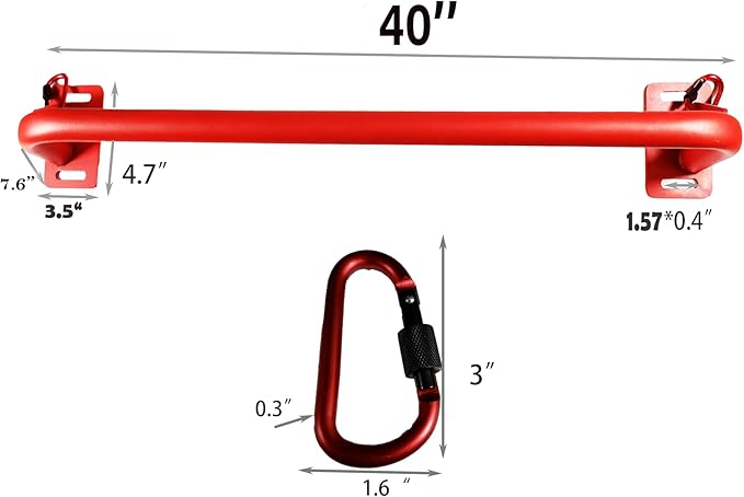 Pull-Up Bars.Door pull-up bar . Diameter 1.3 inches.Reinforced 520LBS upper