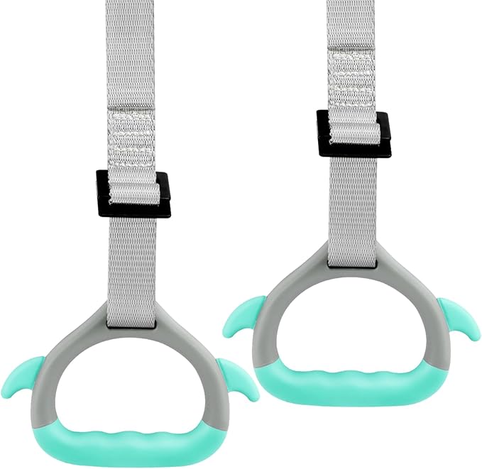 JIANWEI Gymnastics Rings for Kids Home Exercise 40KG