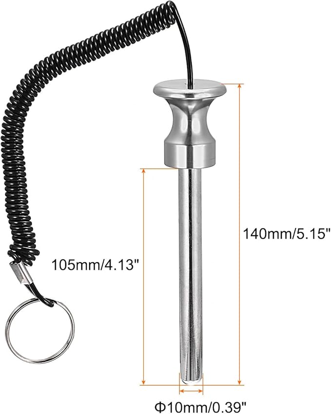 uxcell Weight Stack Pins with Pull Rope Magnetic