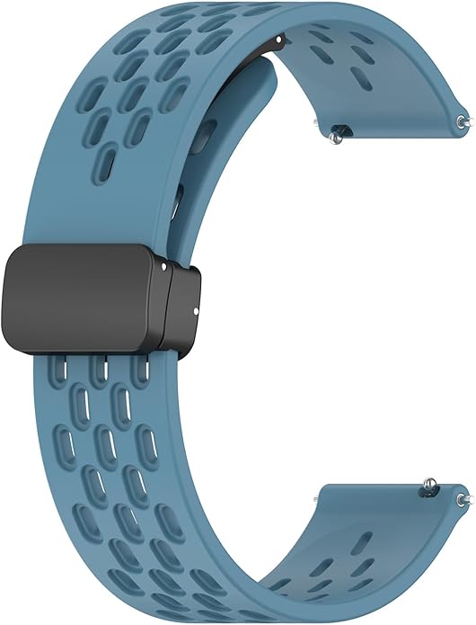Compatible with SUUNTO OCEAN bands, 20mm, 22mm Quick Release Breathable Soft Silicone Sport Band with Magnetic Butterfly Clousure Replacemet Straps Compatible with SUUNTO OCEAN, RACE, RACE S, VERTICAL, 9 PEAK, 9 PEAK PRO, 5 Peak, 3 Smartwatch