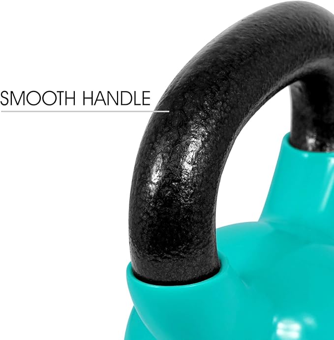Yes4All Combo Kettlebells Vinyl Coated Weight Sets Great