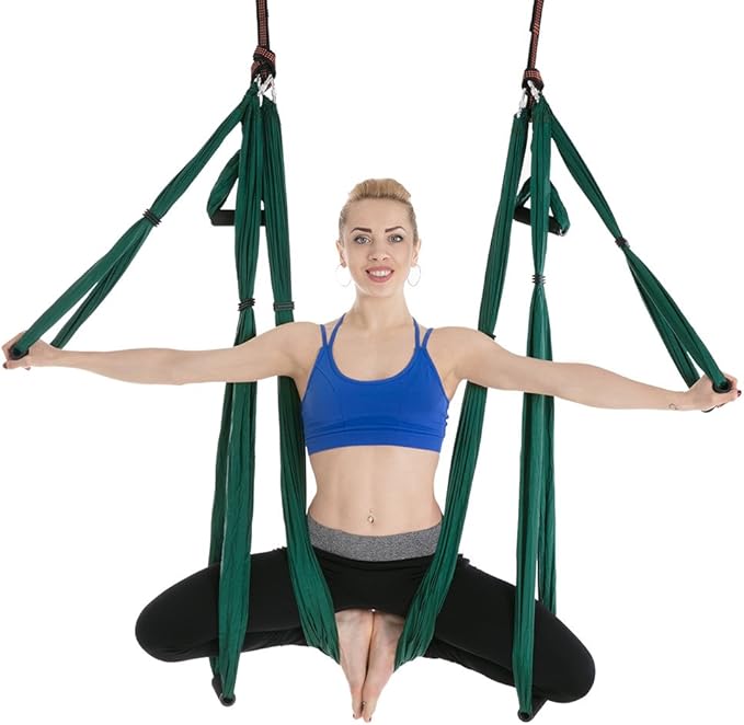 Aerial Yoga Swing Set Trapeze Yoga Hammock Kit