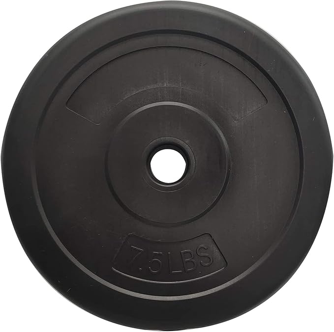 BalanceFrom Fitness 40 Pound All Purpose Vinyl Weight 2.5 Pound 7.5 Pound 14 Piece