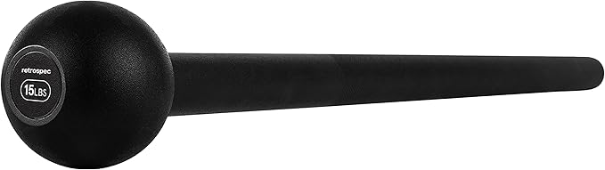Revolve Steel Macebell for Strength Training 5, 7, 7, 10, 10, 15, 15, 20, 20, 30lb 30lb Options