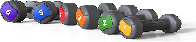 LIFE FITNESS STUDIO INDIVIDUAL GREY URETHANE 2.5LB DUMBBELL