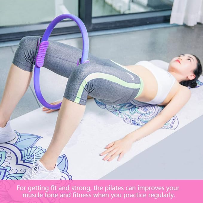 Pilates Ring, 15" Fitness Circle, Magic Exercise Circle
