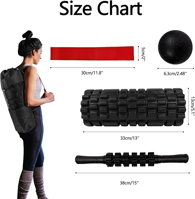 5 in 1 Foam Roller Set for Deep