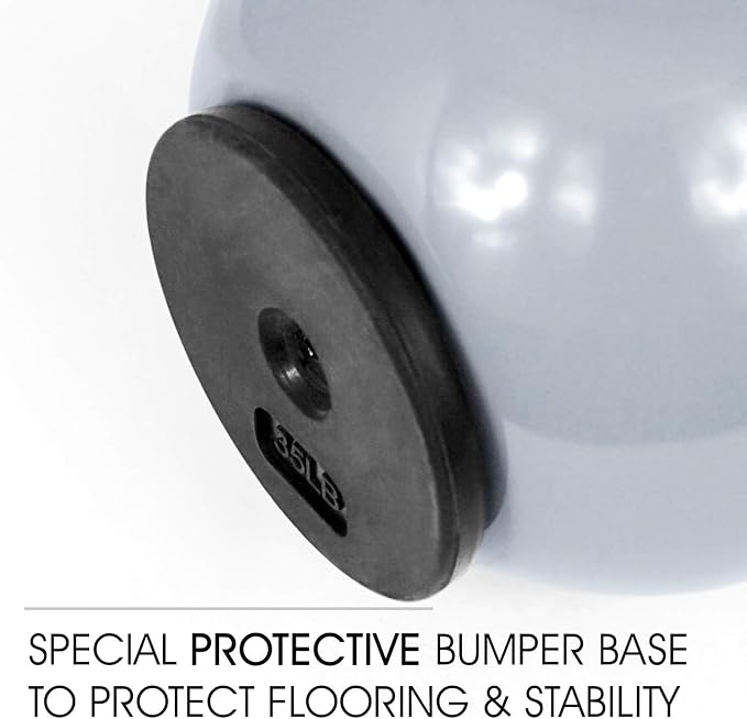 Yes4All Kettlebells Rubber Base (10-65 lbs)