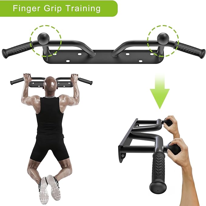 Kipika Heavy Duty Wall Mounted Doorway Pull Up Bar