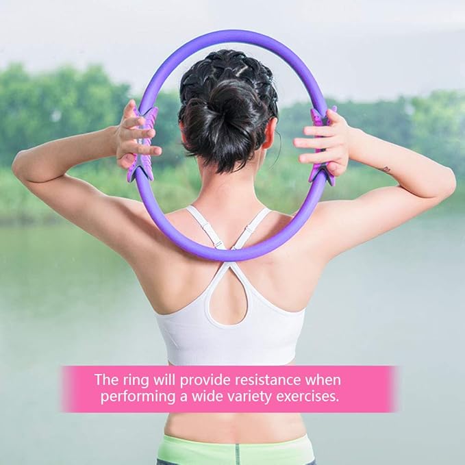 Pilates Ring, 15" Fitness Circle, Magic Exercise Circle