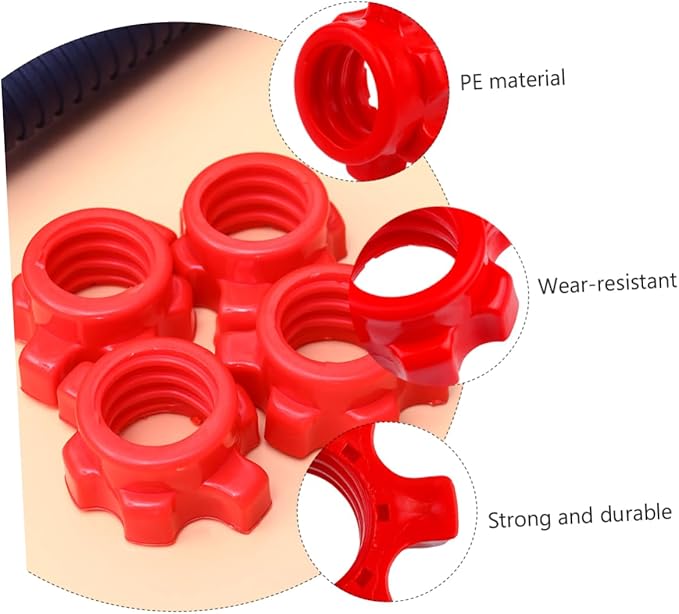 Yardwe 4 Pcs Clip Clip Barbell Screw Collar