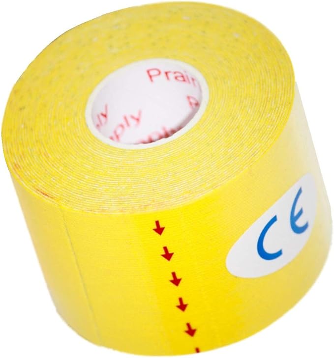 PreCut Kinesiology Tape – 20 Pre Cut 10" per Roll - 240 Total Strips - Elastic Athletic K Tape Precut Strips for Ankle, Knee, Shoulder, & Plantar Fasciitis Pain – 12 Pack Assorted