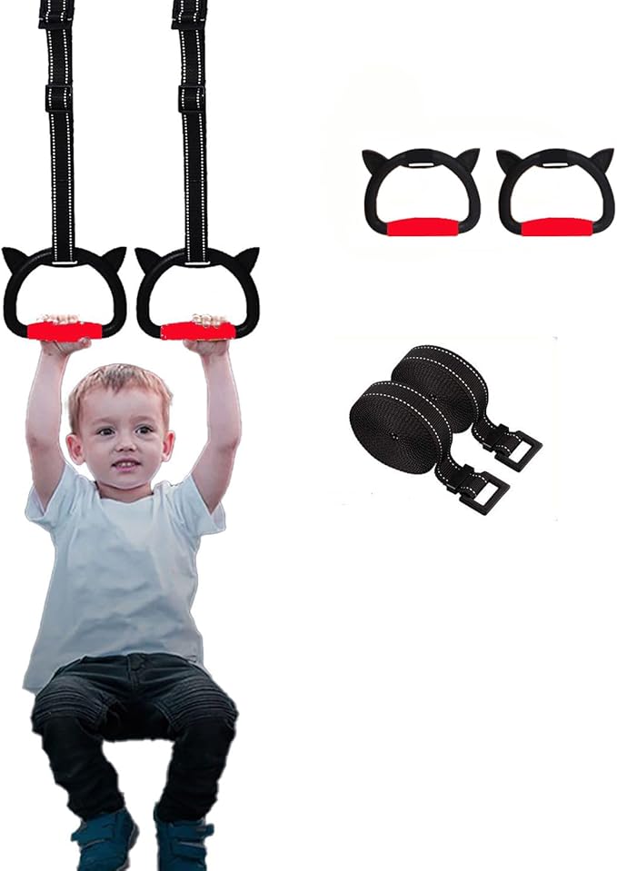 Professional Gymnastic Rings 440lbs/1600lbs,Home Fitness
