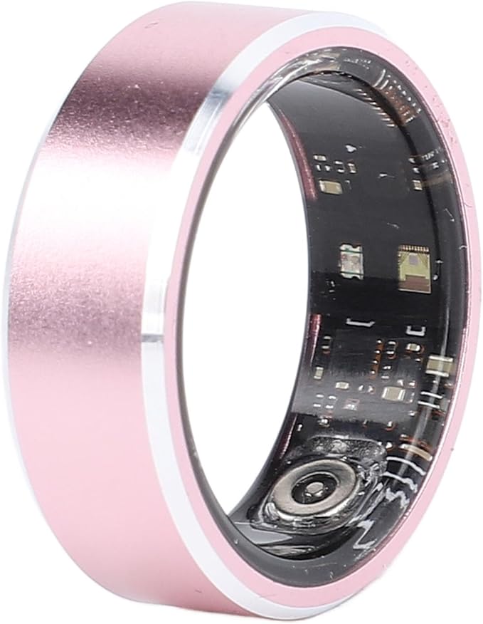 Smart Ring Health Tracker, Wearable Fitness Tracker Ring for Sleep Steps Calories, IP68 Waterproof Smart Ring for Men Women